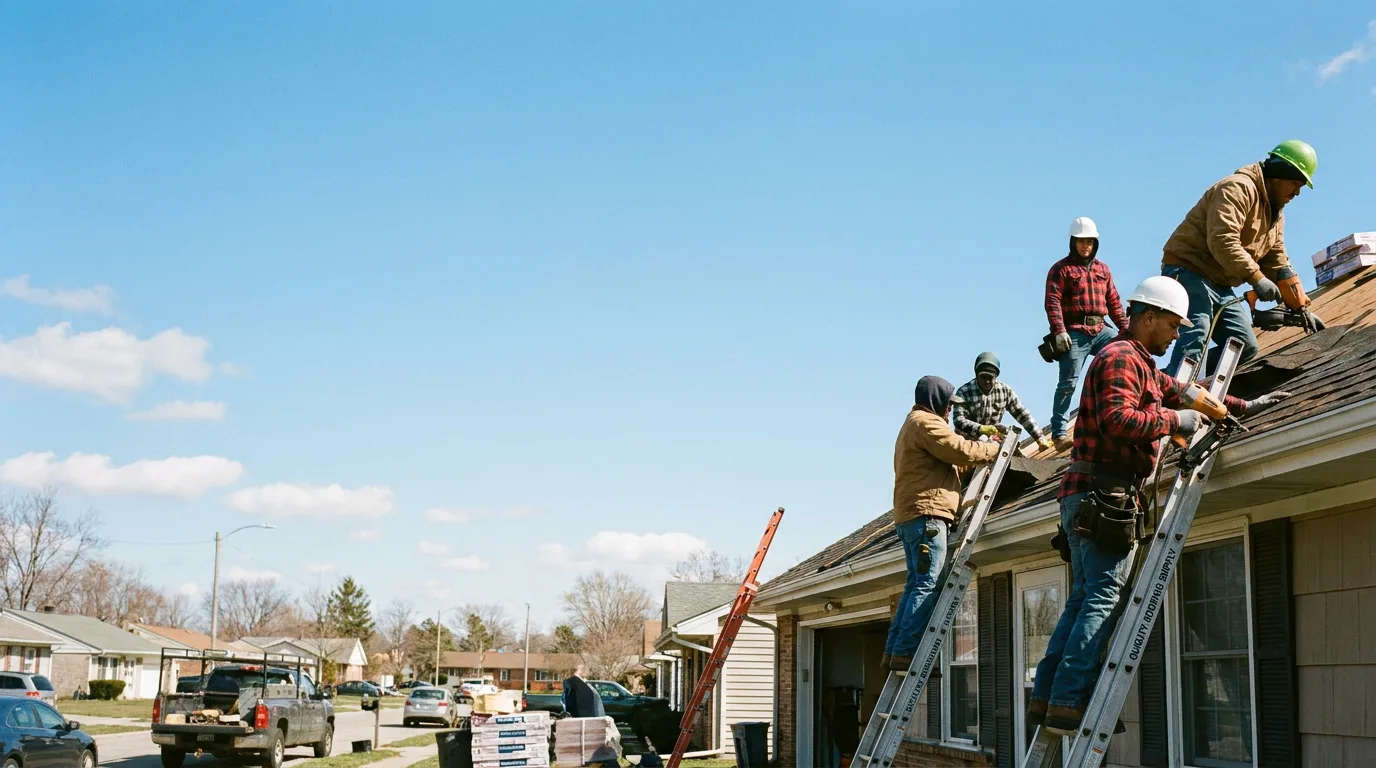 Roofing in Kirklin, IN near me